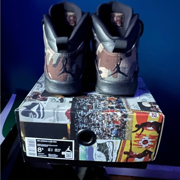 Air Jordan X 10 “Woodland Camo” size 8.5 - Picture 5 of 7